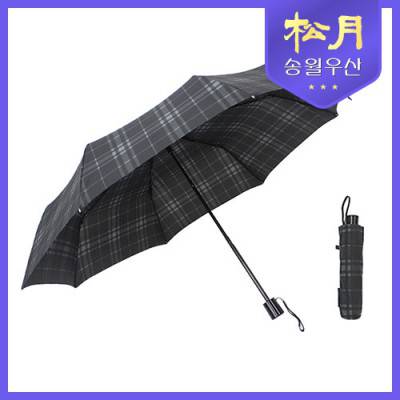 송월우산 송월 3단 모던체크 우산