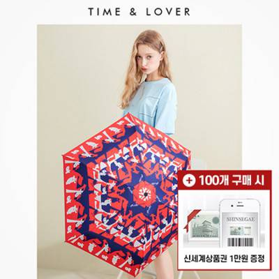 [모바일 상품권 증정] 타임앤러버 기린 6K 5단 수동 양우산(UPF50+)