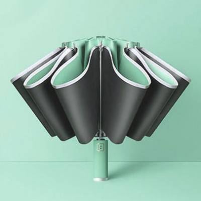 거꾸로 3단 자동 우산 UV 차단 양우산 3단 우산
