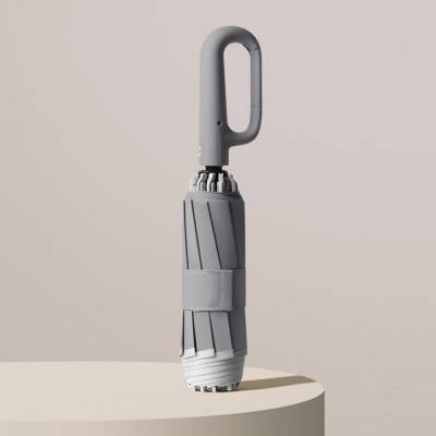 버클형 UV차단 거꾸로 3단 자동우산