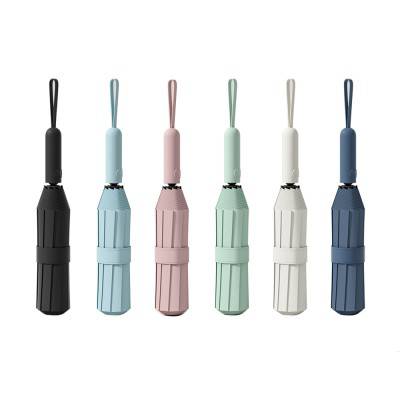 UV차단 파스텔 3단 완전자동 양우산