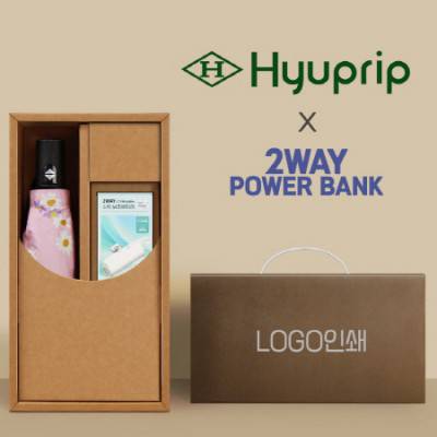 협립3단암막6K플라워즈2 미니완전자동양우산+배터리-세트