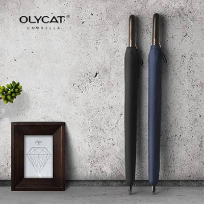 OLYCAT 24K 56 우드그립 경량 프리미엄 수동 장우산