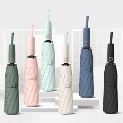 데이지 10K 원터치 3단 완전자동 양우산 UV자외선차단 UPF50+