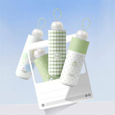 로페리아 5단 칼라 디자인 암막우양산(0215944)