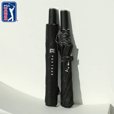 PGA 2단자동 엠보선염바이어스 우산