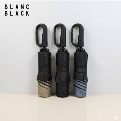블랑블랙 60 8K 거꾸로 카라바너 암막 3단 자동우산 3COLOR