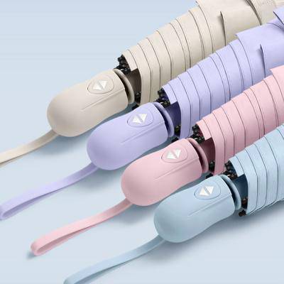 B08 초경량 핸디 암막 3단 자동 우양산
