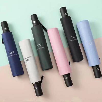 B12 모던 암막 3단 자동 우양산