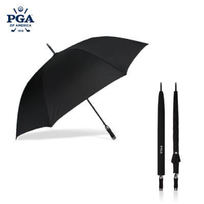 PGA 70폰지FRP_블랙 장우산(방풍기능)