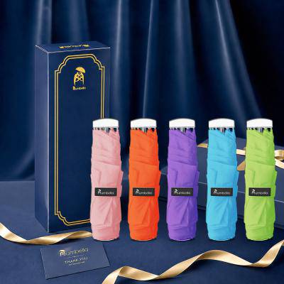 비비움벨라 초경량 가벼운 수동 3단 무지우산 10color